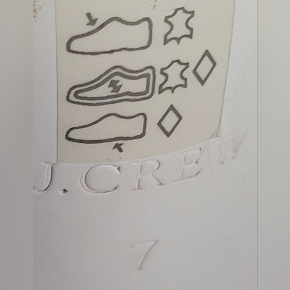 J. Crew Size 7 Leather Upper Slip On Chunky Heel Shoes Mule - Picture 7 of 7